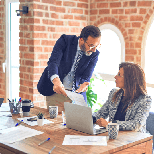 Udovantre Illustration der Leistungsanalyse